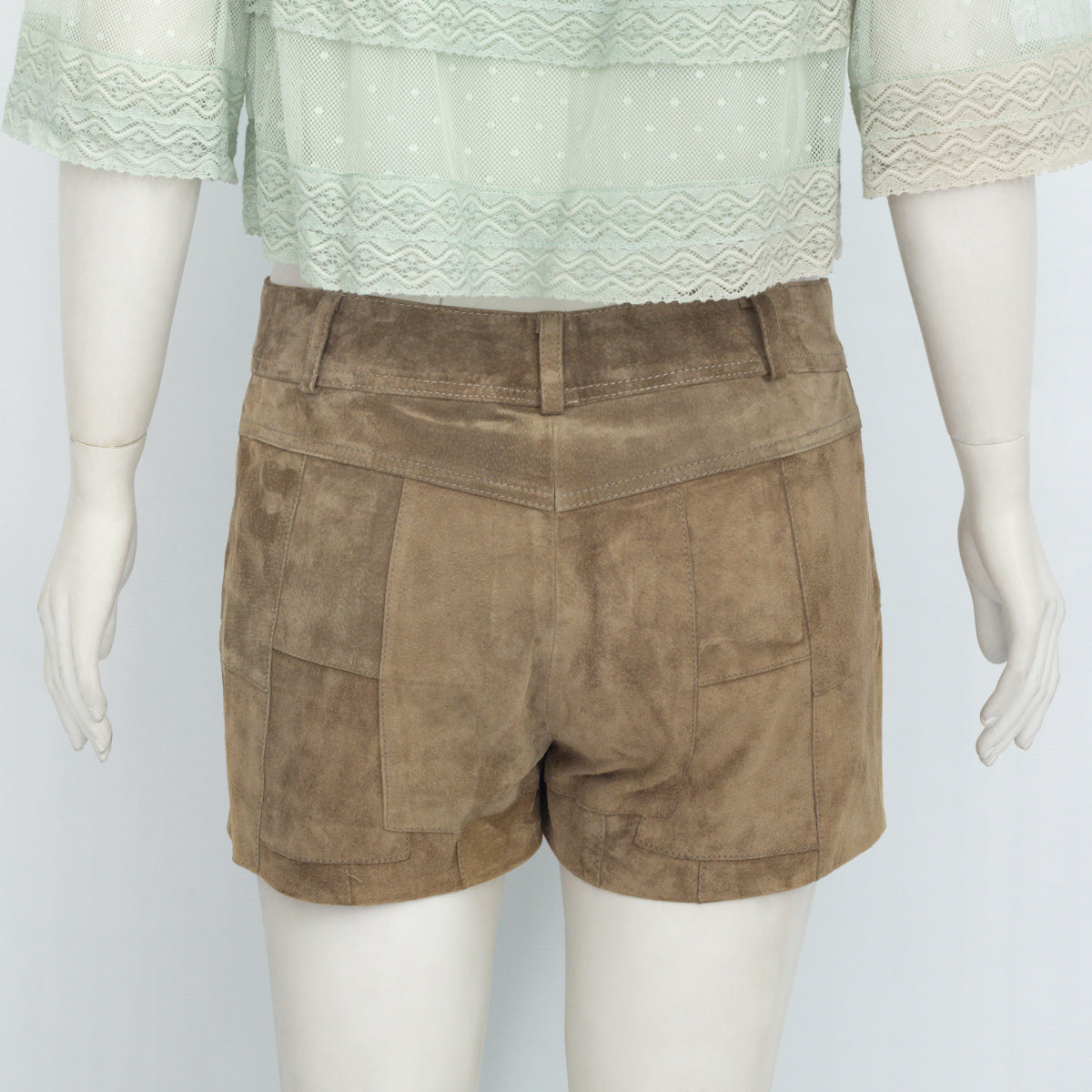 Short TalieNk Camurça Marrom Tam. 38