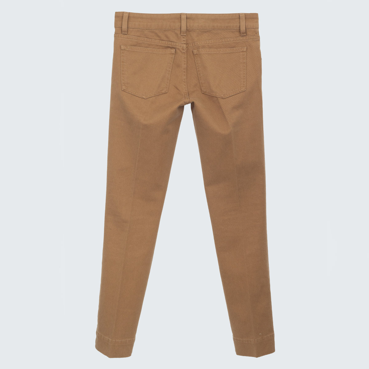 Calça Gucci Marrom com tranças nos Bolsos Tam. 38