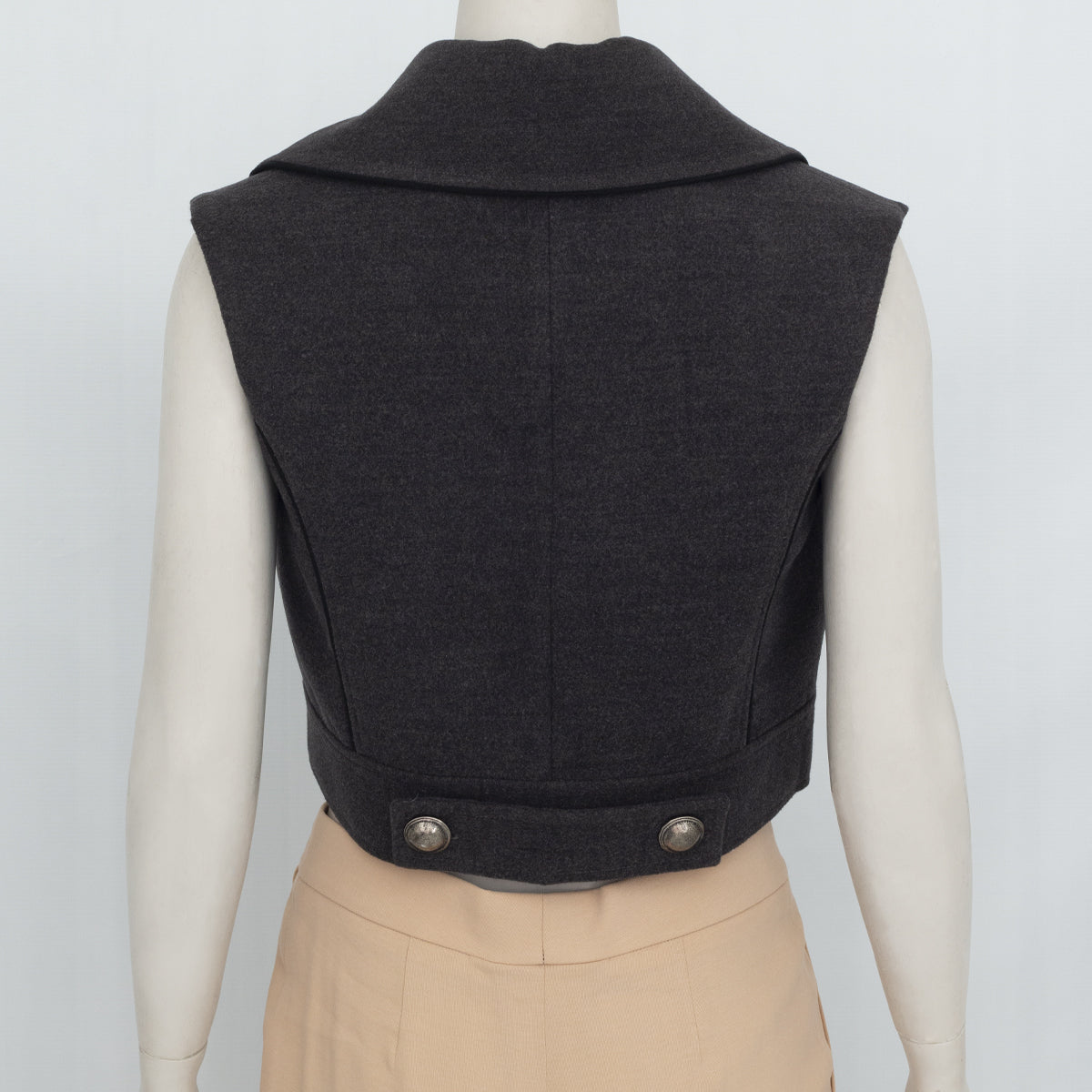 Colete NK Store Cinza Tam. 36