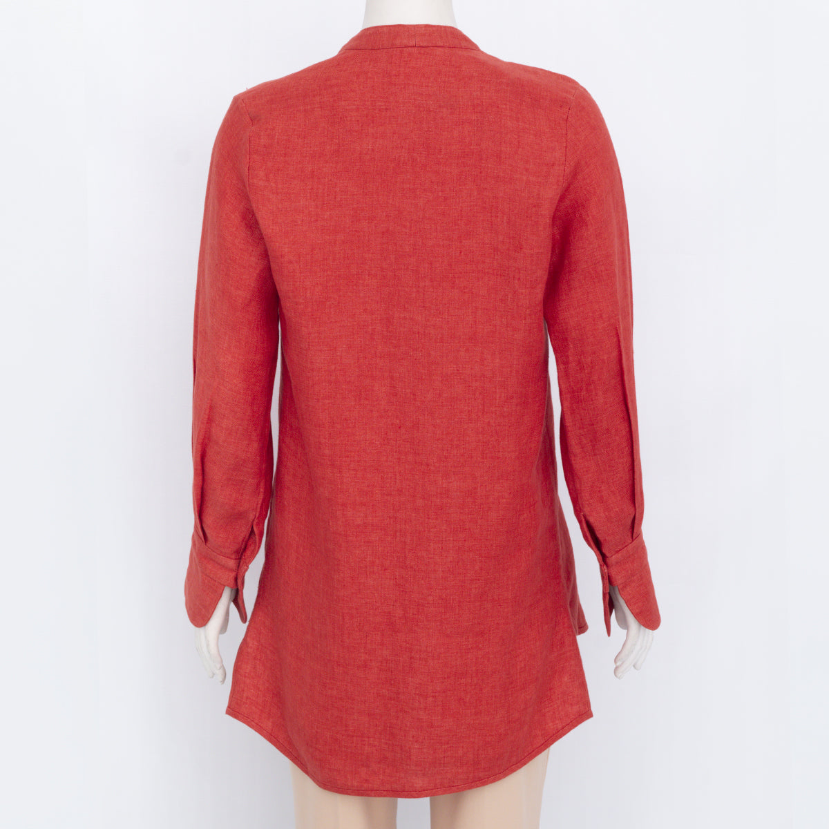 Camisa Paula Raia Linho Terracota Tam. 36