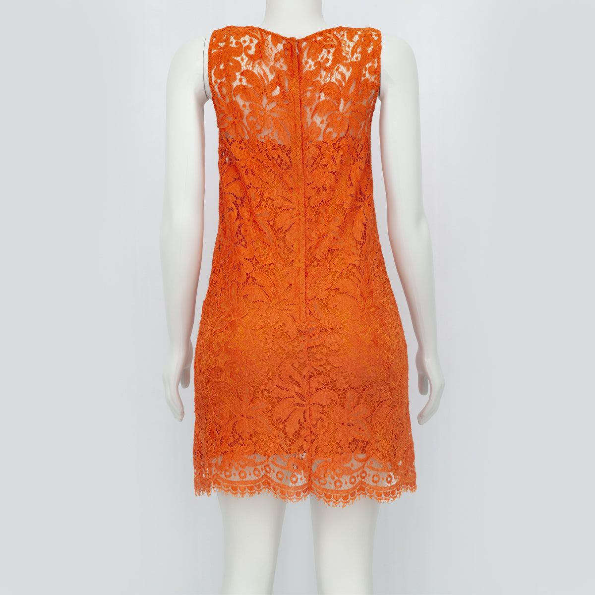 Vestido Dolce & Gabbana Renda Laranja Tam. 40