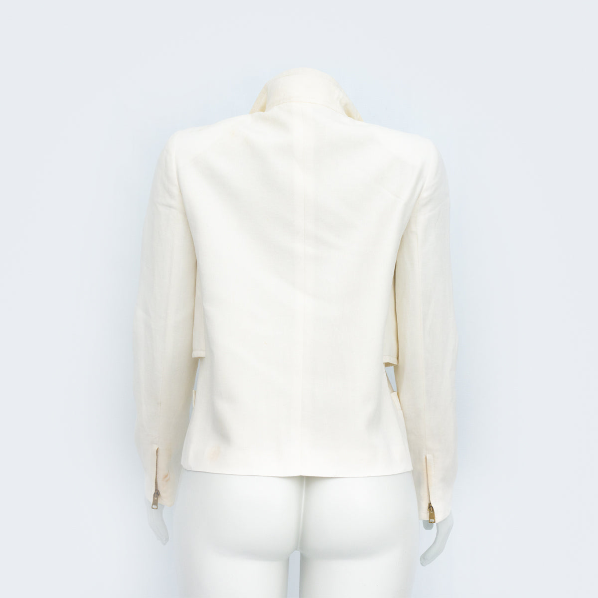 Jaqueta Gucci Linho Branca Tam. 40