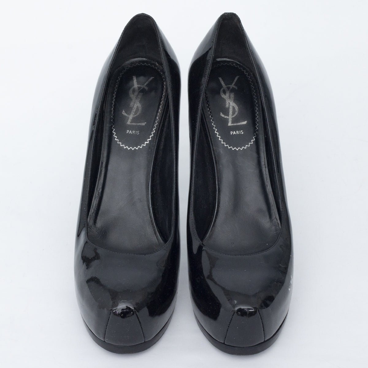 Scarpin Yves Saint Laurent Verniz Preto Tam. 39