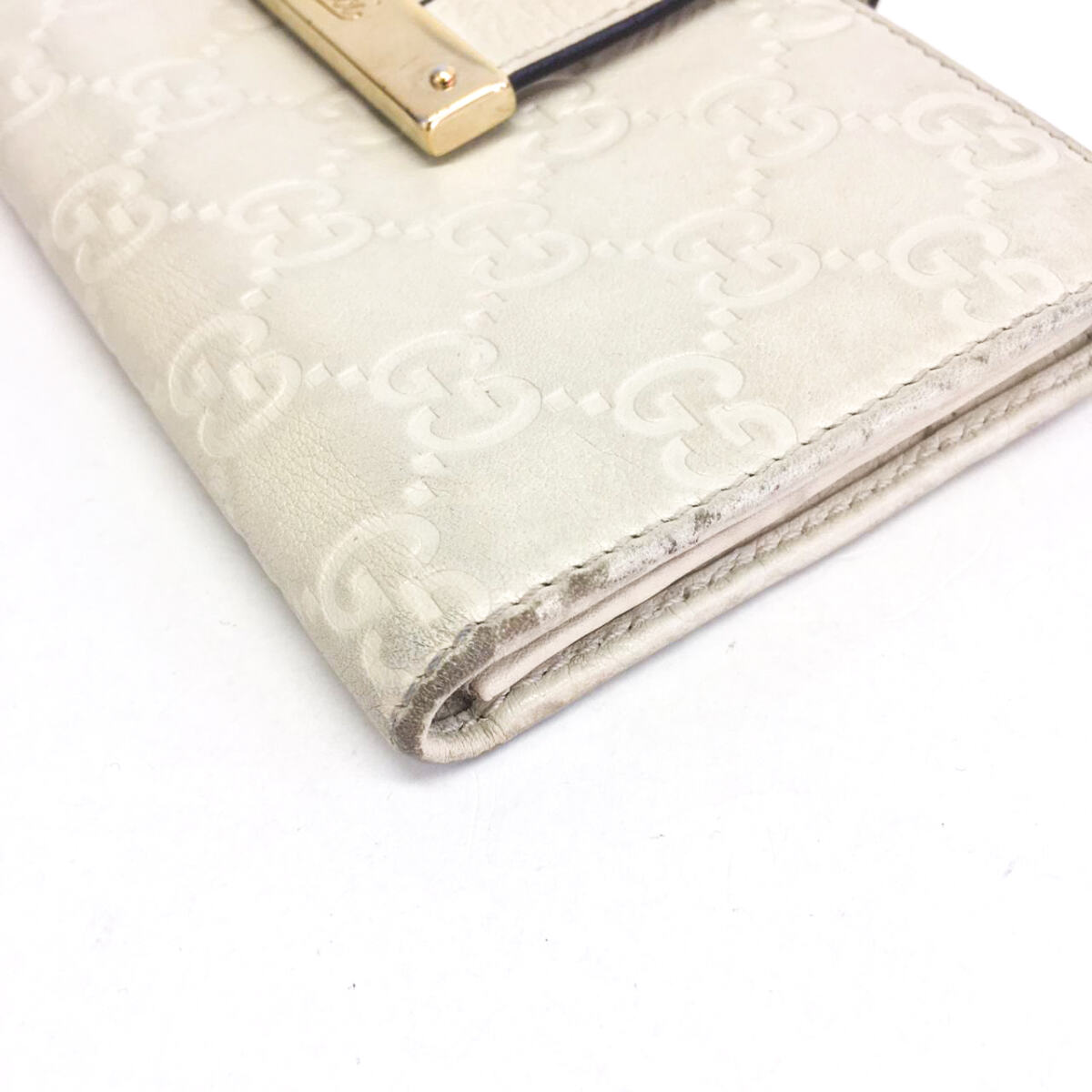 Carteira Gucci off White Monogram