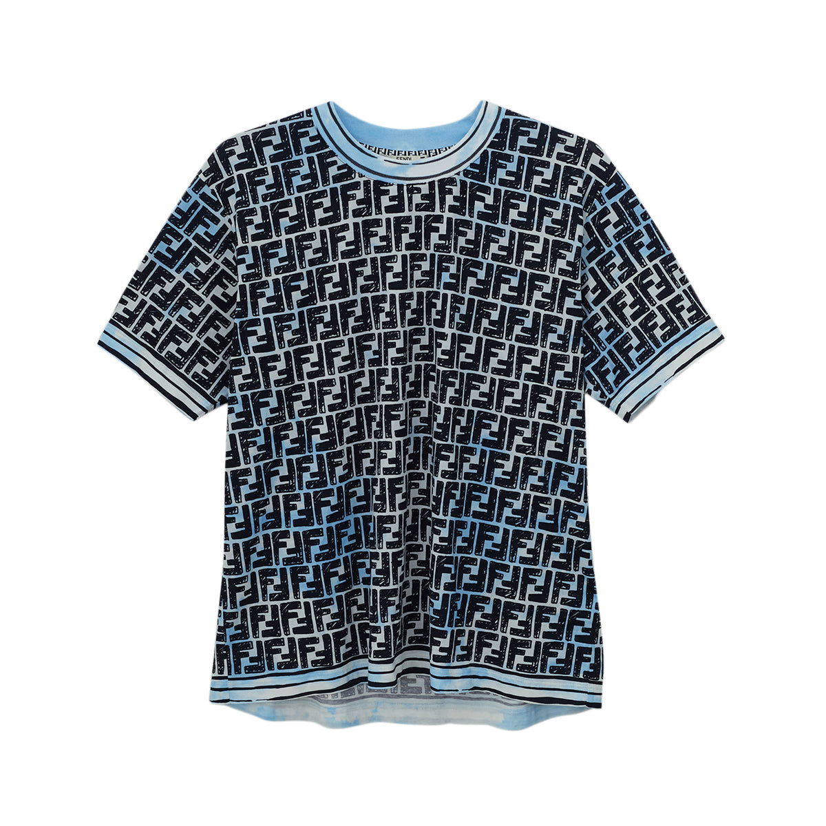 Camiseta Fendi Monograma Bicolor Tam. XL – Peguei Bode