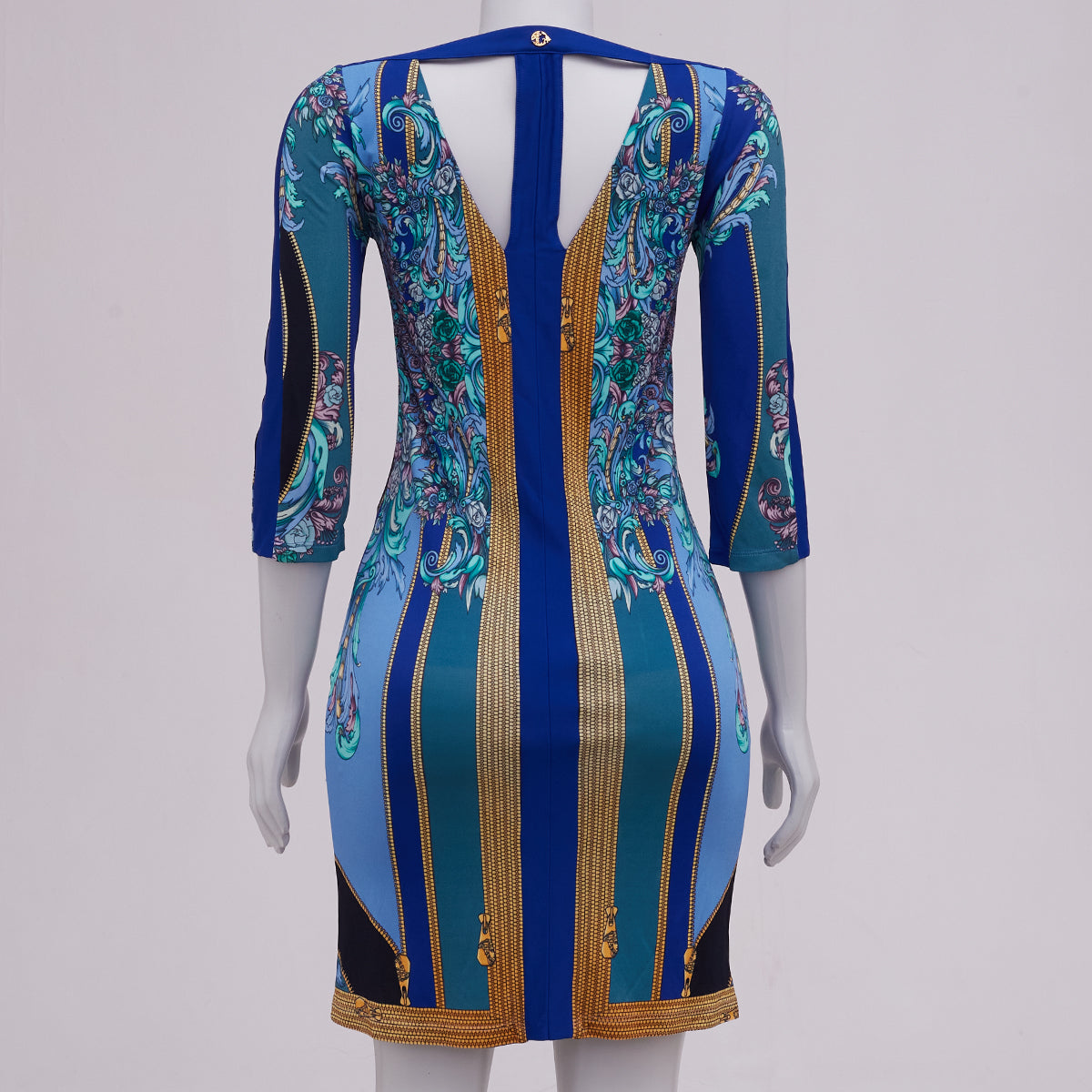 Vestido Versace Collection Curto Estampado Tam. 38