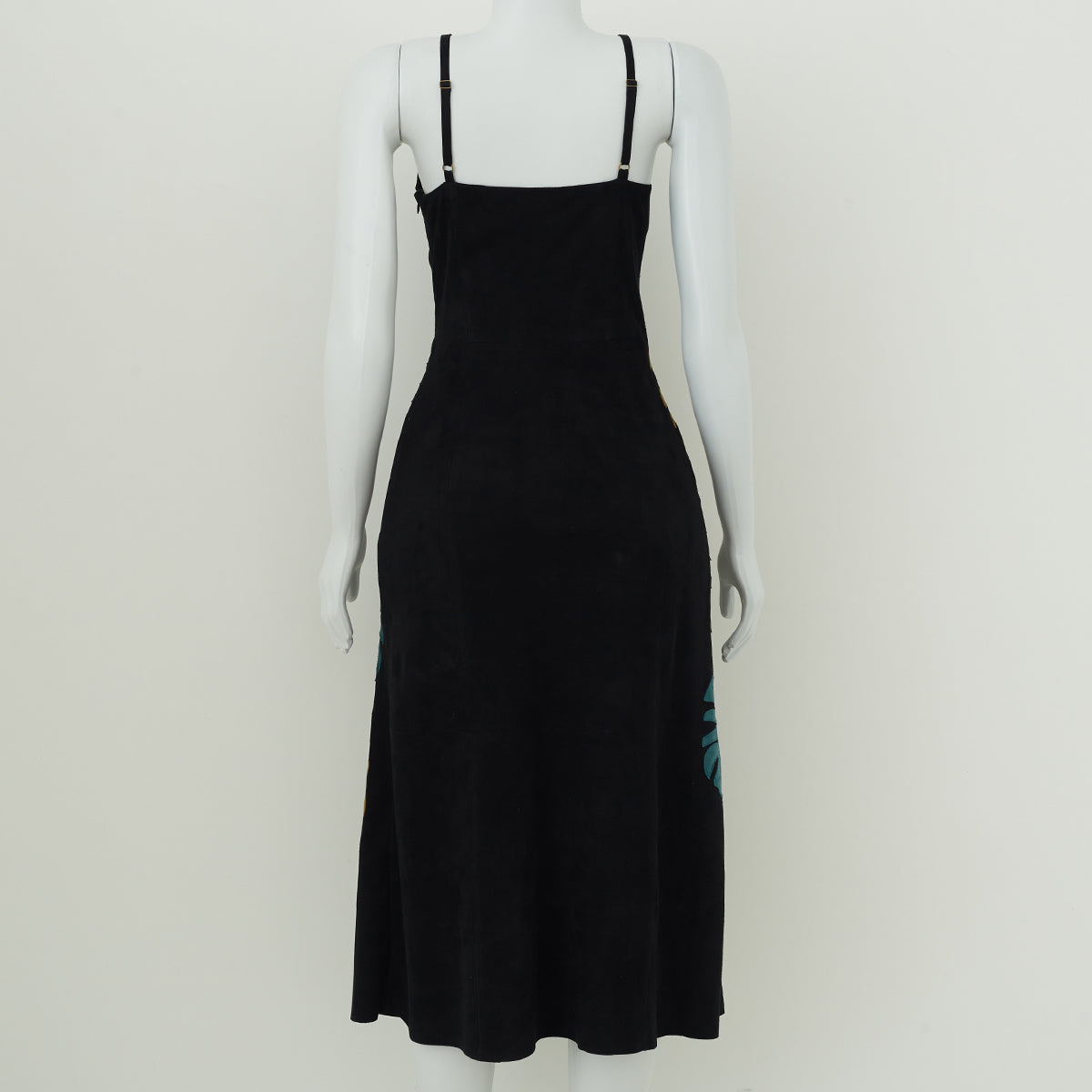 Vestido Cruise Folhas Suede Tam. 36