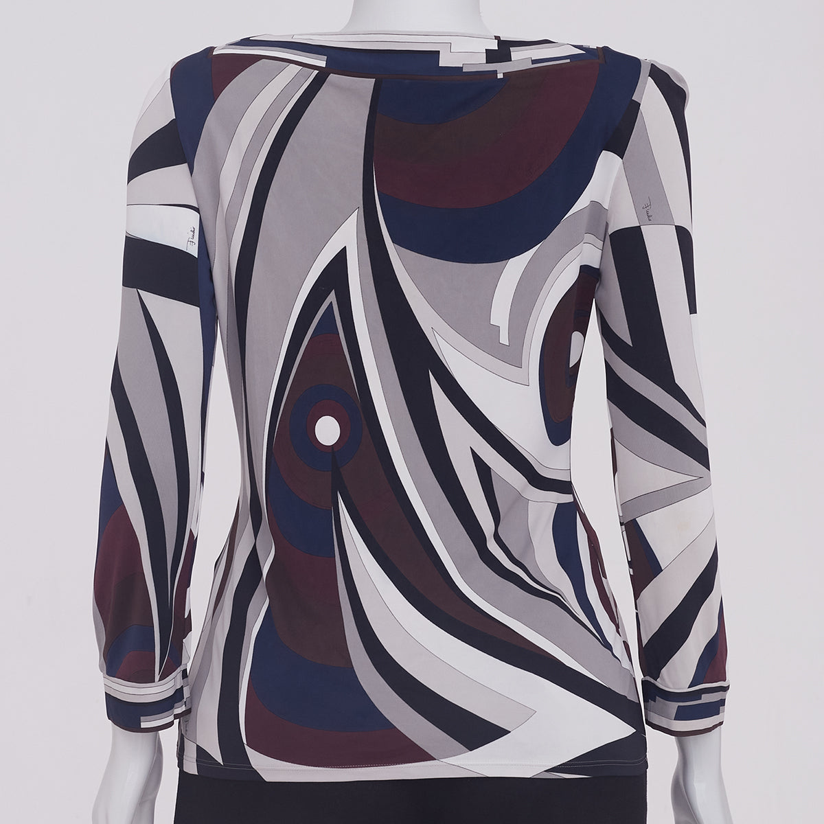 Blusa Emilio Pucci Estampa Colorida Tam. 46