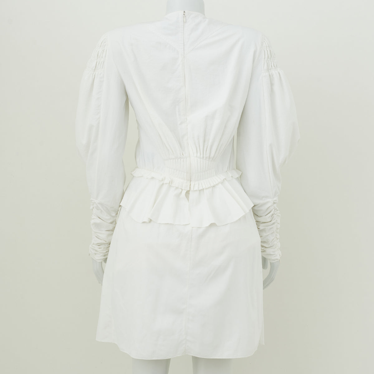 Vestido Isabel Marant Drapeado Branco Tam. 40
