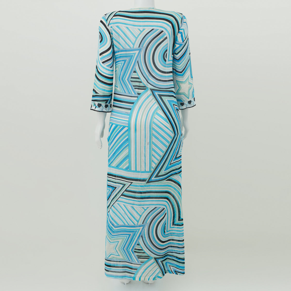 Saída de Praia Emilio Pucci Longa Estampada Tam. 40
