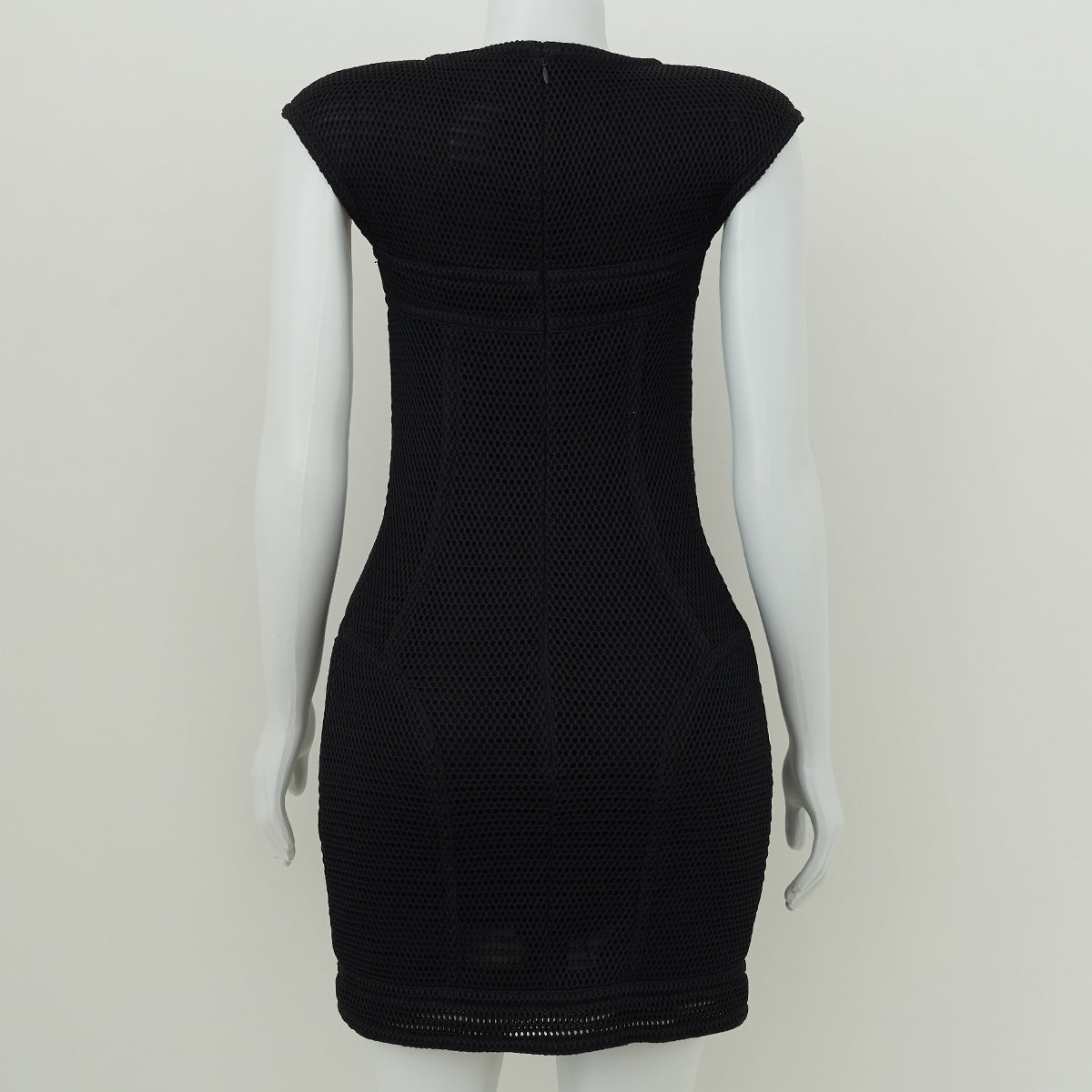 Vestido Chanel Midi Preto Tam.38FR