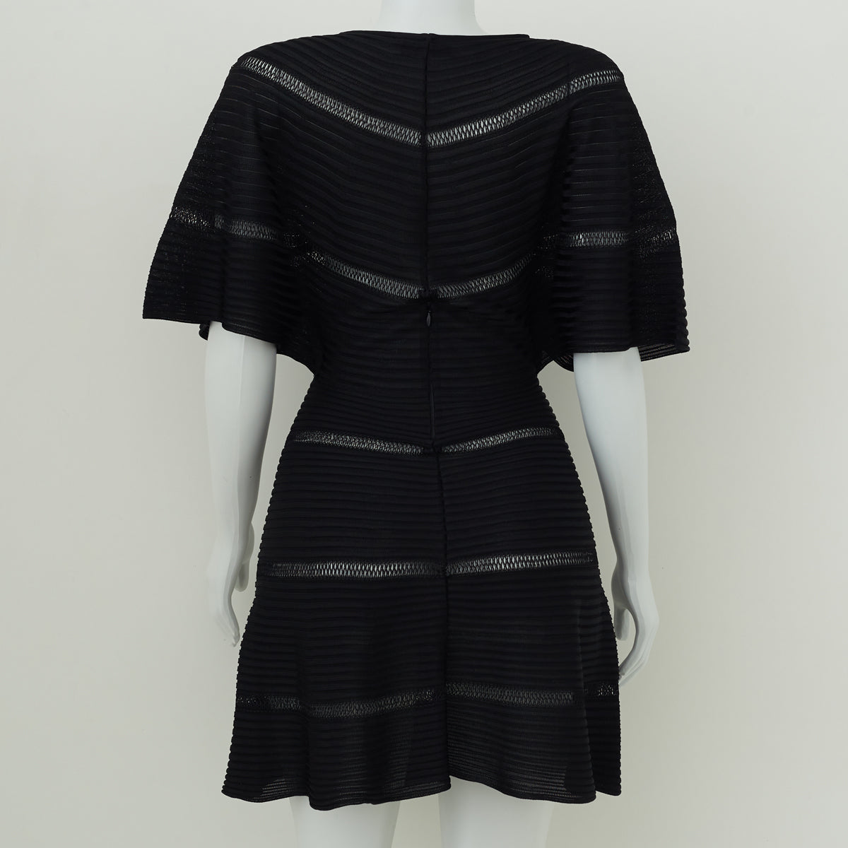 Vestido Valentino Preto Transparente Tam. S