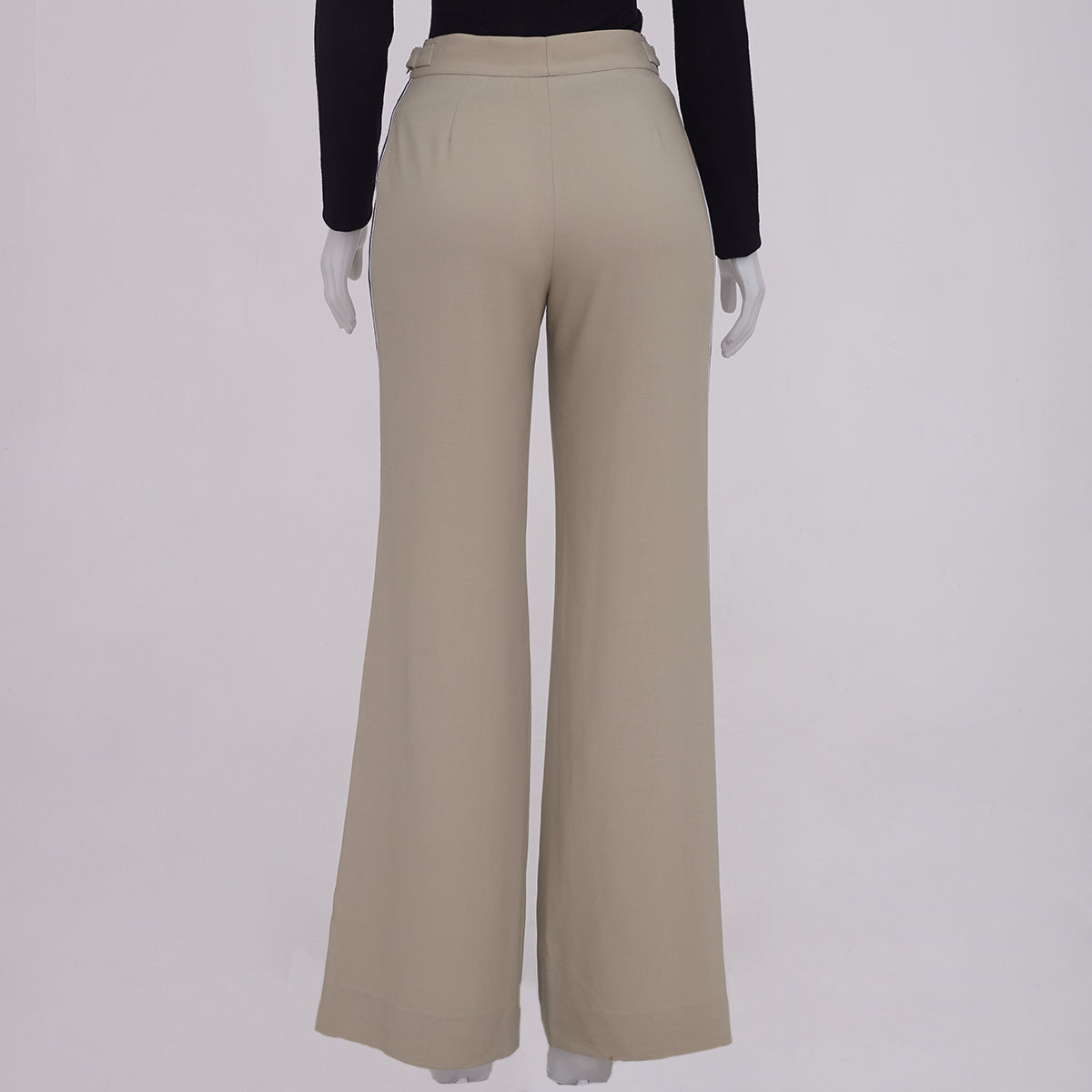 Calça Empório Armani Flare Bege Tam.38