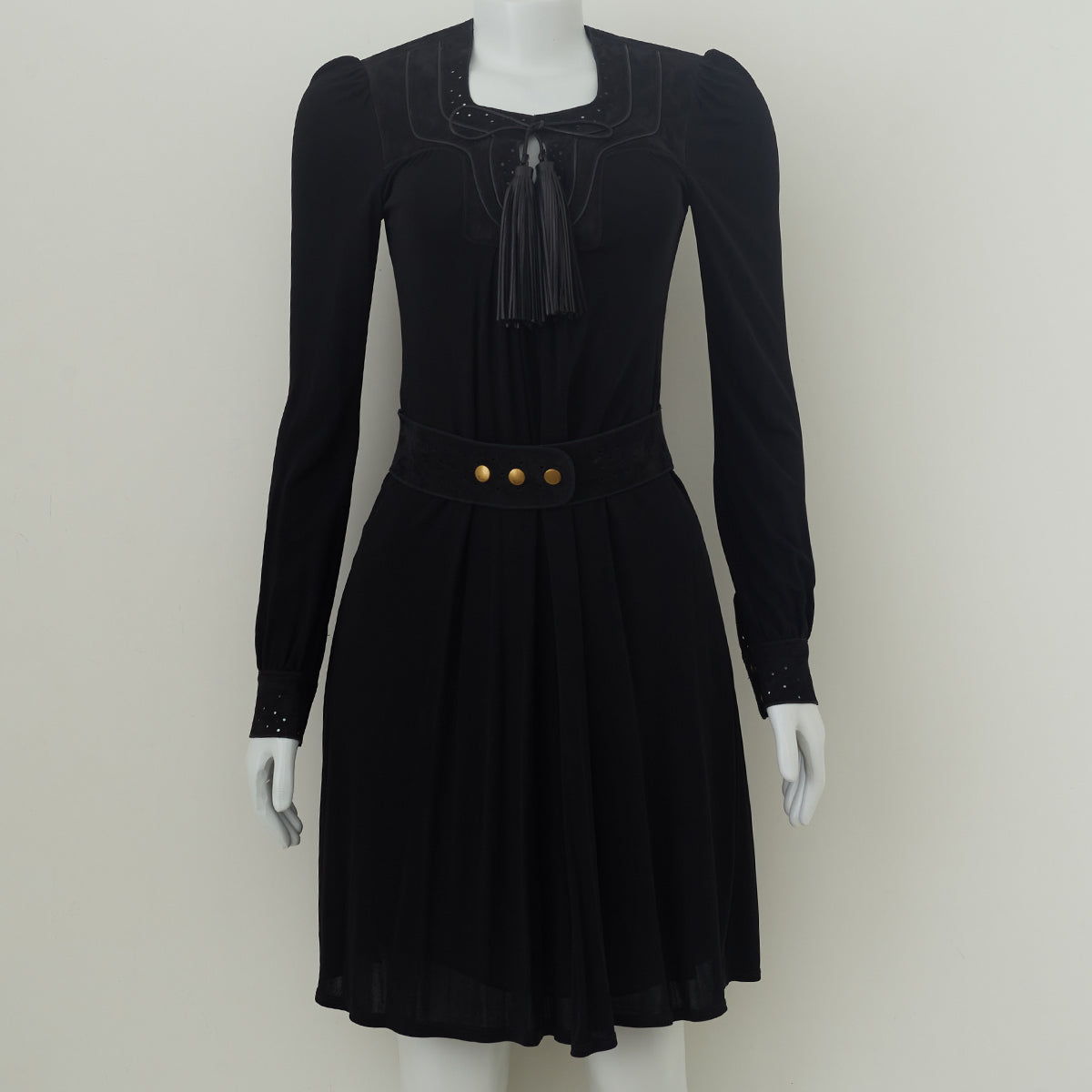 Vestido Gucci Curto Preto Tam. S