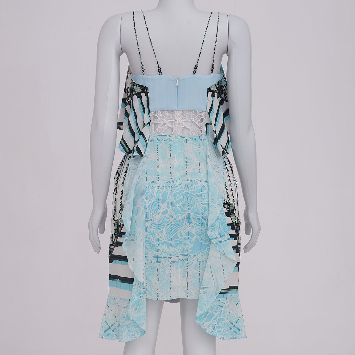 Vestido Peter Pilotto Midi Estampado Tam. 10