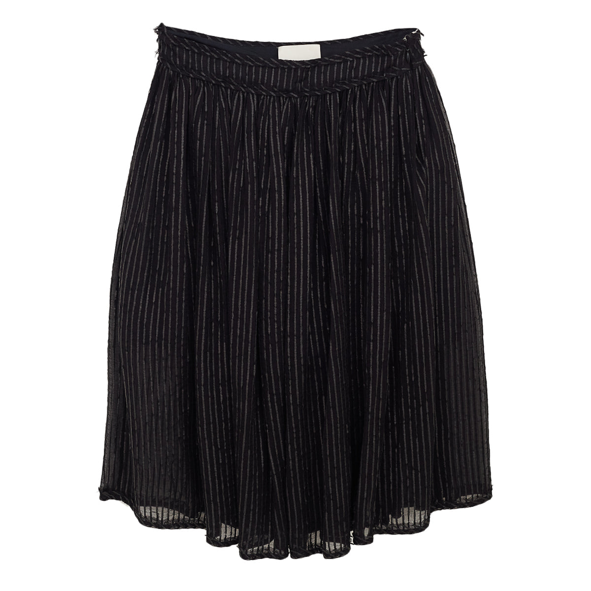 Saia Paula Raia Midi Preta Tam. 38