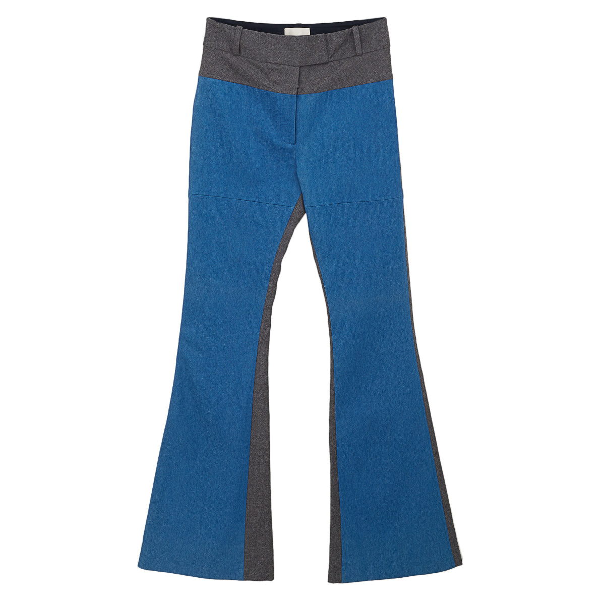 Calça Paula Raia Flare Bicolor Tam. 38