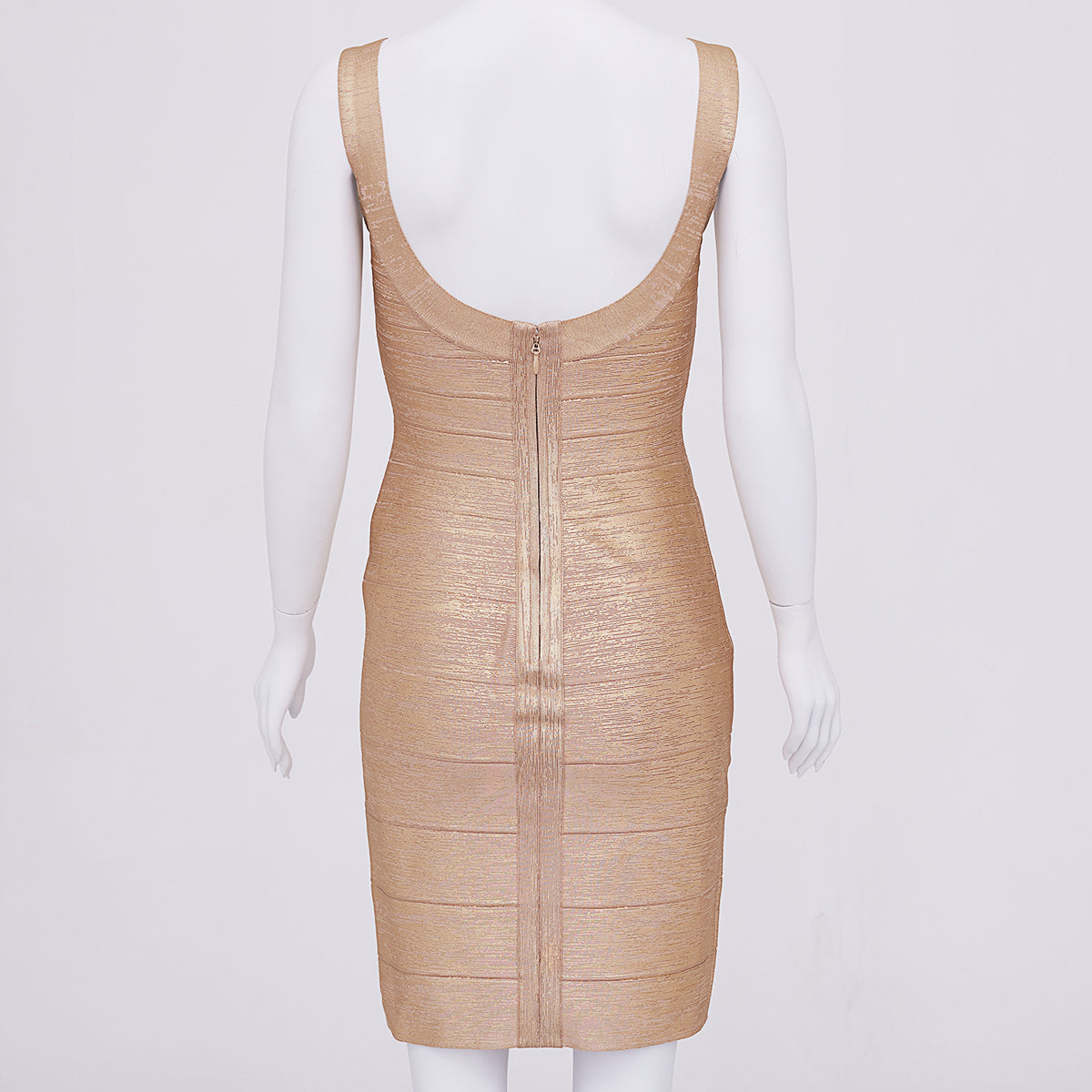 Vestido Hervé Léger Dourado Tam. S