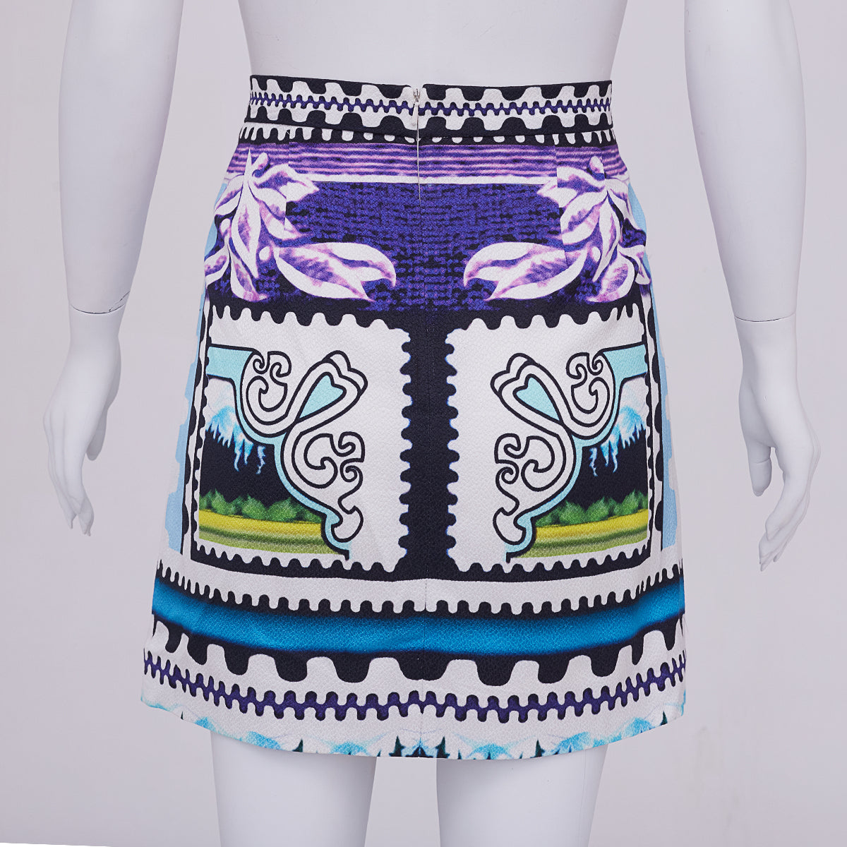 Saia Mary Katrantzou Venezuela Curta Tam.10