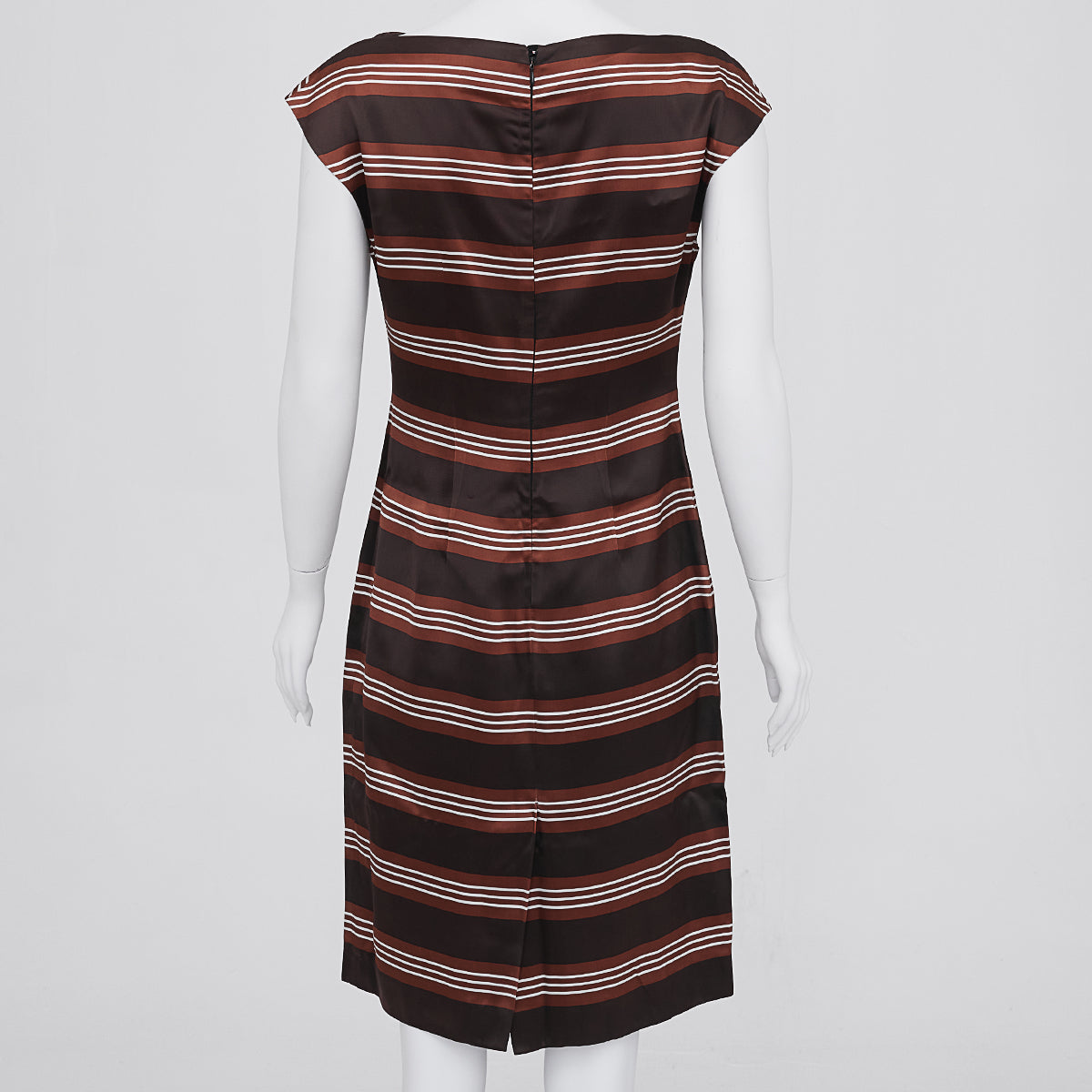 Vestido Prada Listrado Tam 42