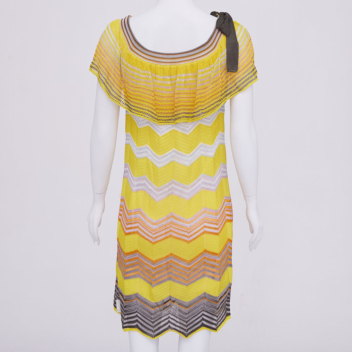 Vestido Missoni Ombro a Ombro Amarelo Tam. 40BR