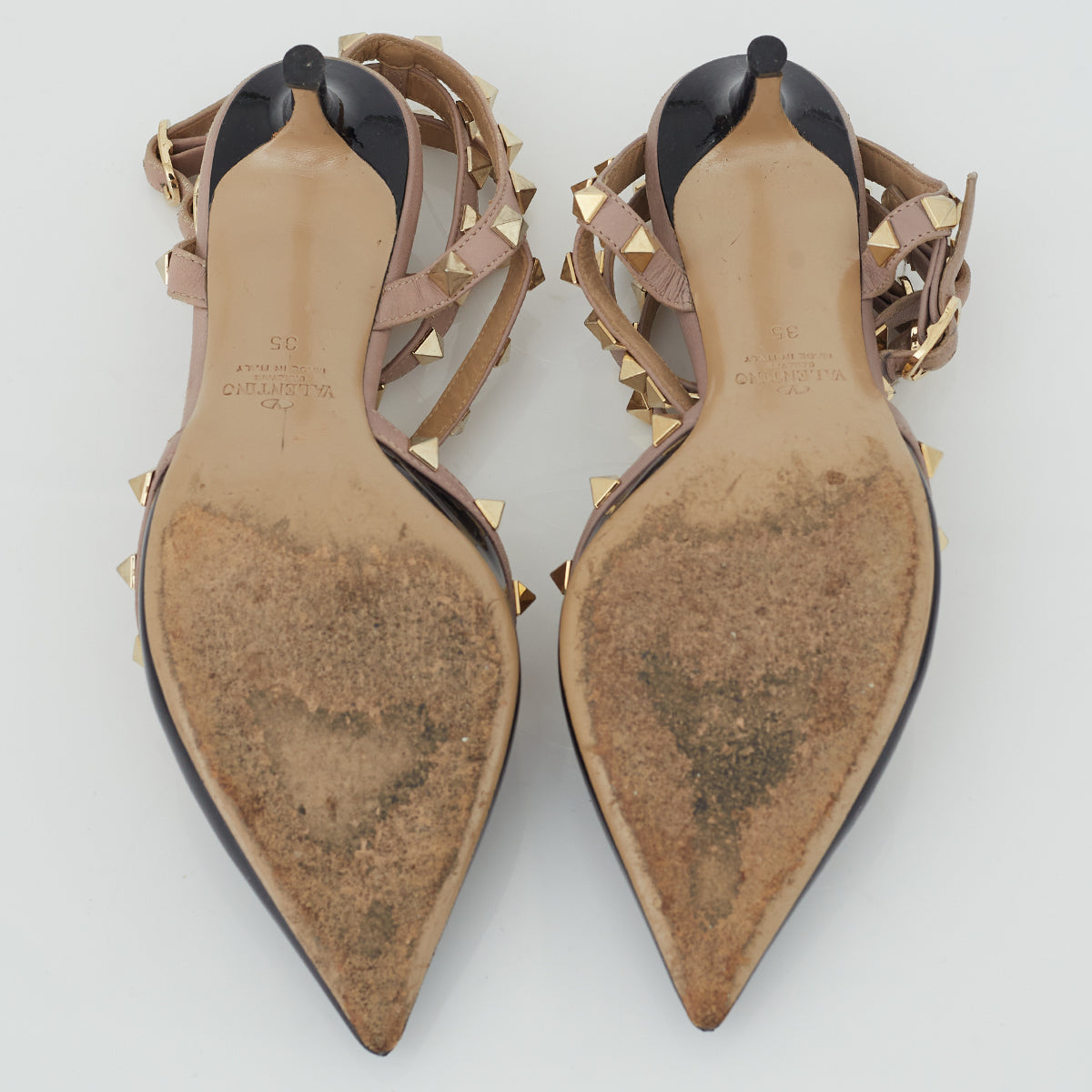 Sapato Valentino Rockstud Bicolor Tam. 35