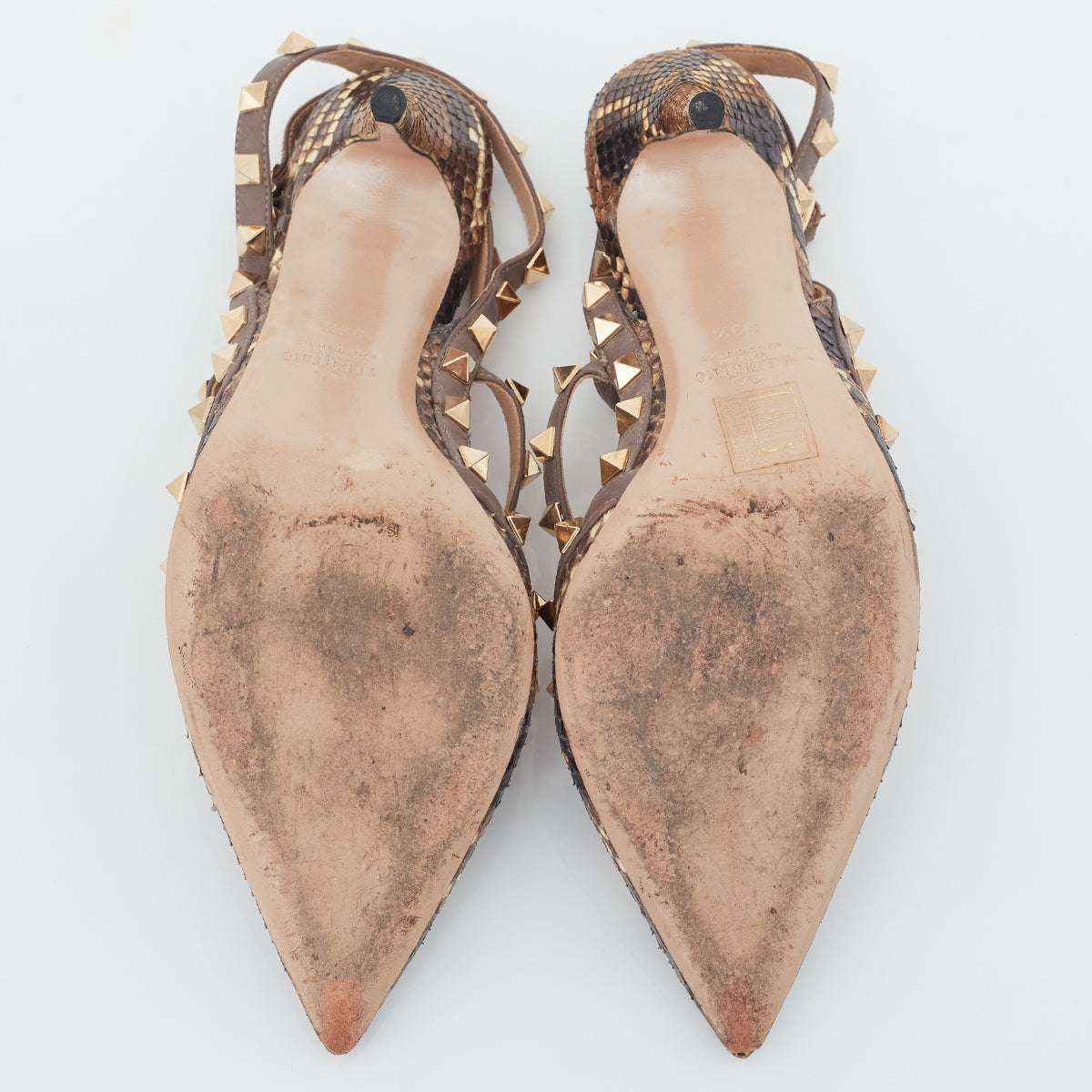 Scarpin Valentino Rockstud Couro. Tam.39,5