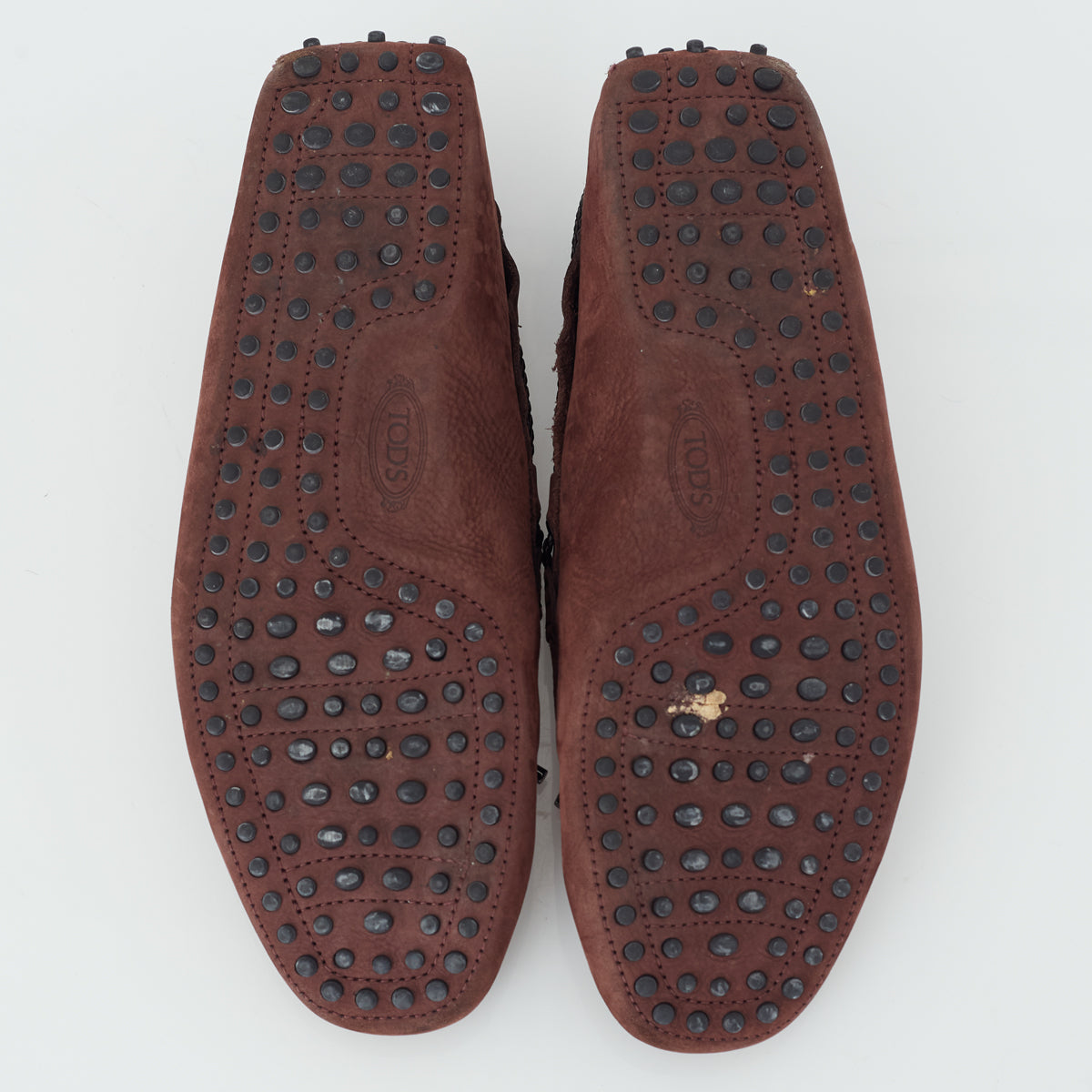 Mocassim Tods Suede Marrom Tam. 9,5