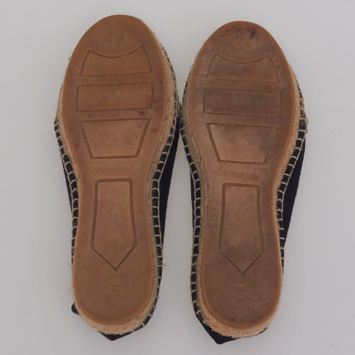 Alpargata Giambattista Vali Preto e Animal Print Tam. 40