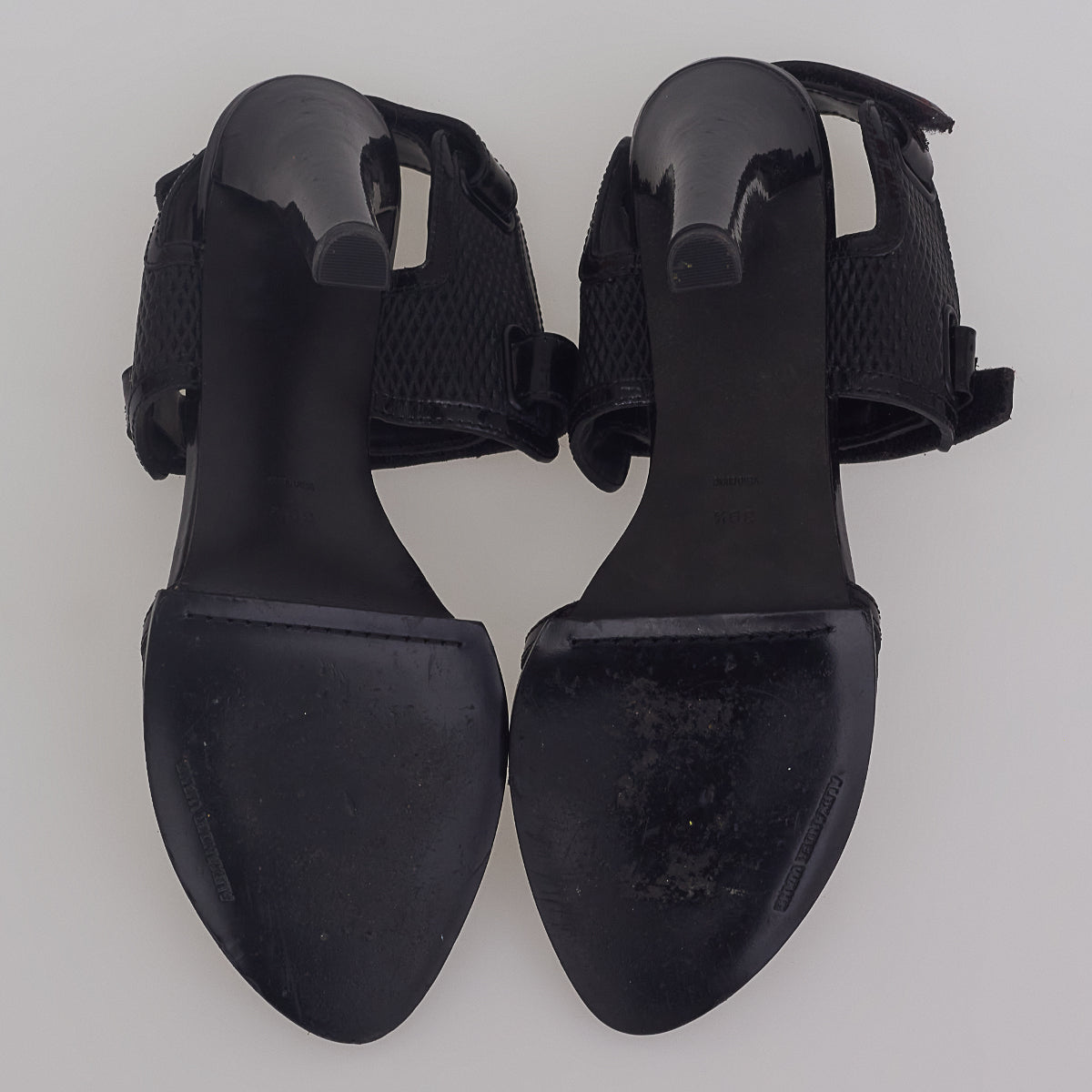 Sandália Alexander Wang Emina Preto Tam. 39,5