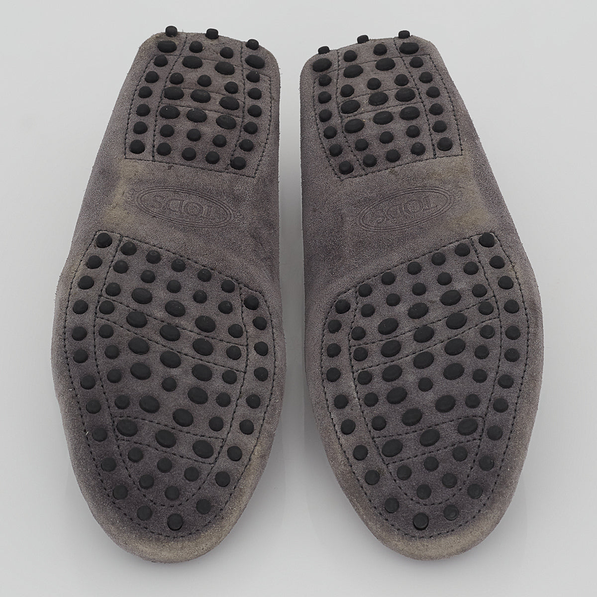 Mocassim Tod's Camurça Cinza Tam. 39,5