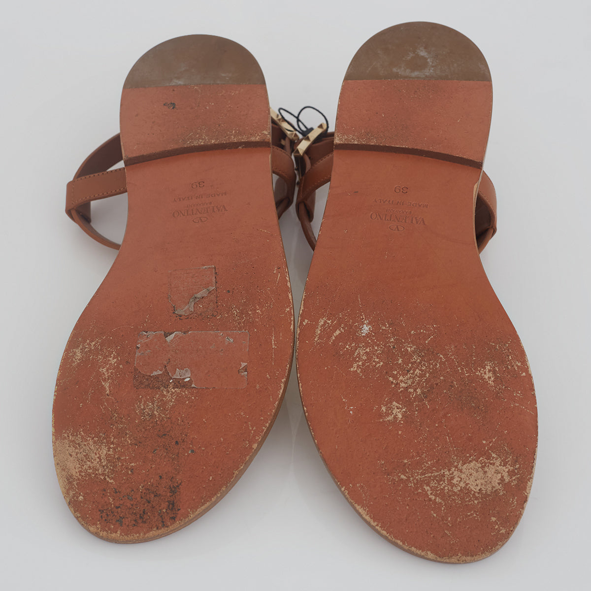 Rasteirinha Valentino Garavani Pena Amarela Tam. 39