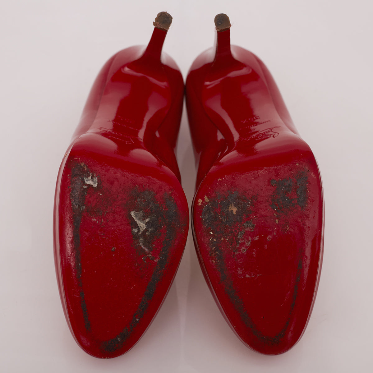 Sapato Christian Louboutin New Simple Pump Vermelho Tam. 33,5