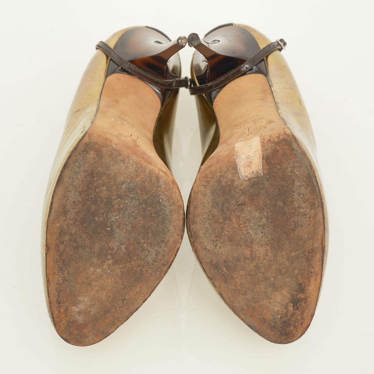 Sapato Giuseppe Zanotti Dourado Metalizado Tam. 38