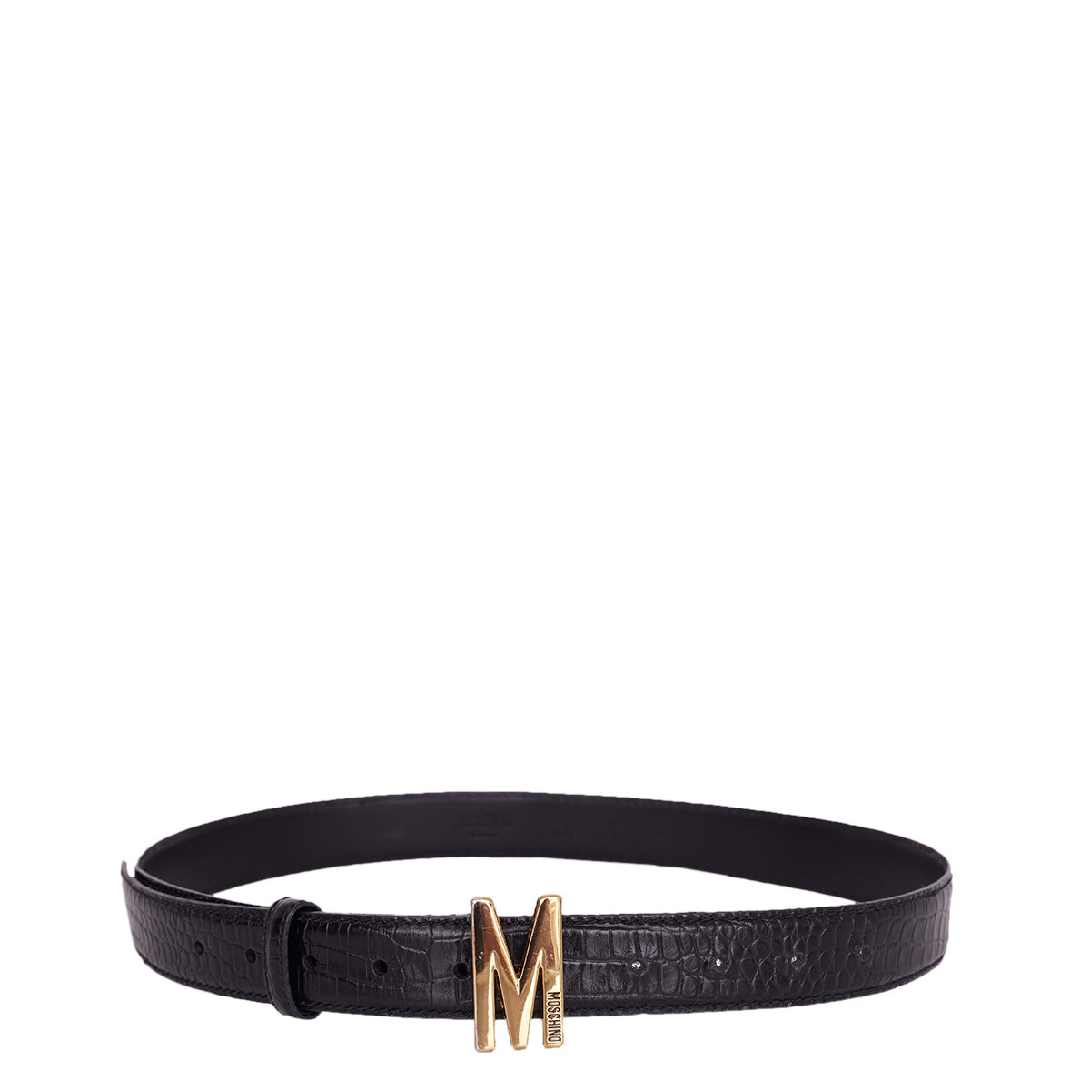 Cinto Moschino Preto