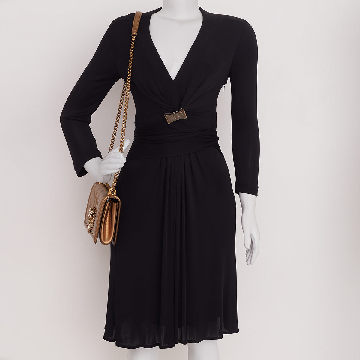 Bolsa Dolce & Gabbana Devotion Dourada