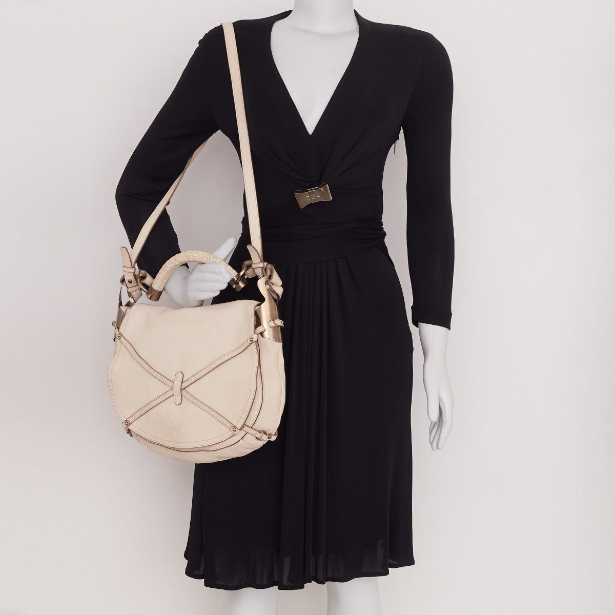 Bolsa Salvatore Ferragamo Off White