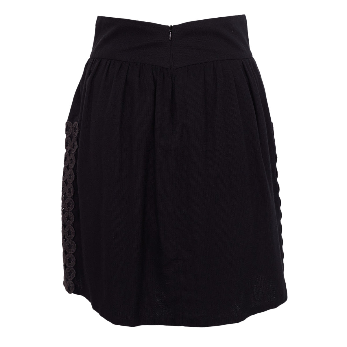 Saia Paula Raia Preta c/ Estrelas Tam. 40