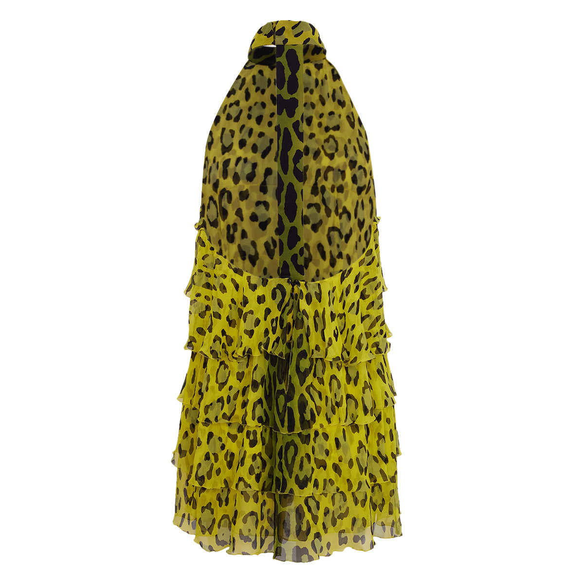 Vestido Tom Ford Oncinha Amarelo Tam. 36 Br