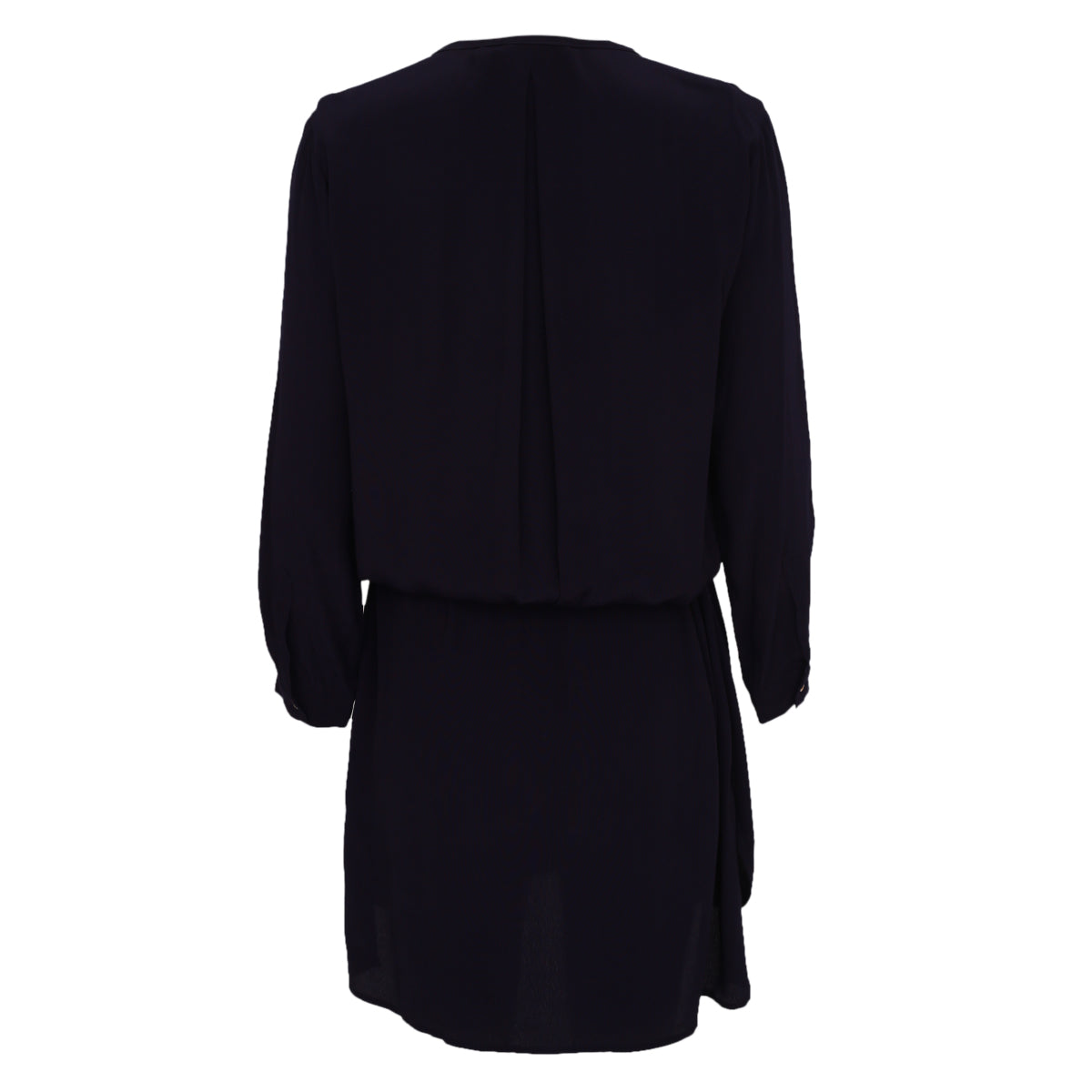 Vestido Diane von Furstenberg Azul Marinho Tam. 42 Br