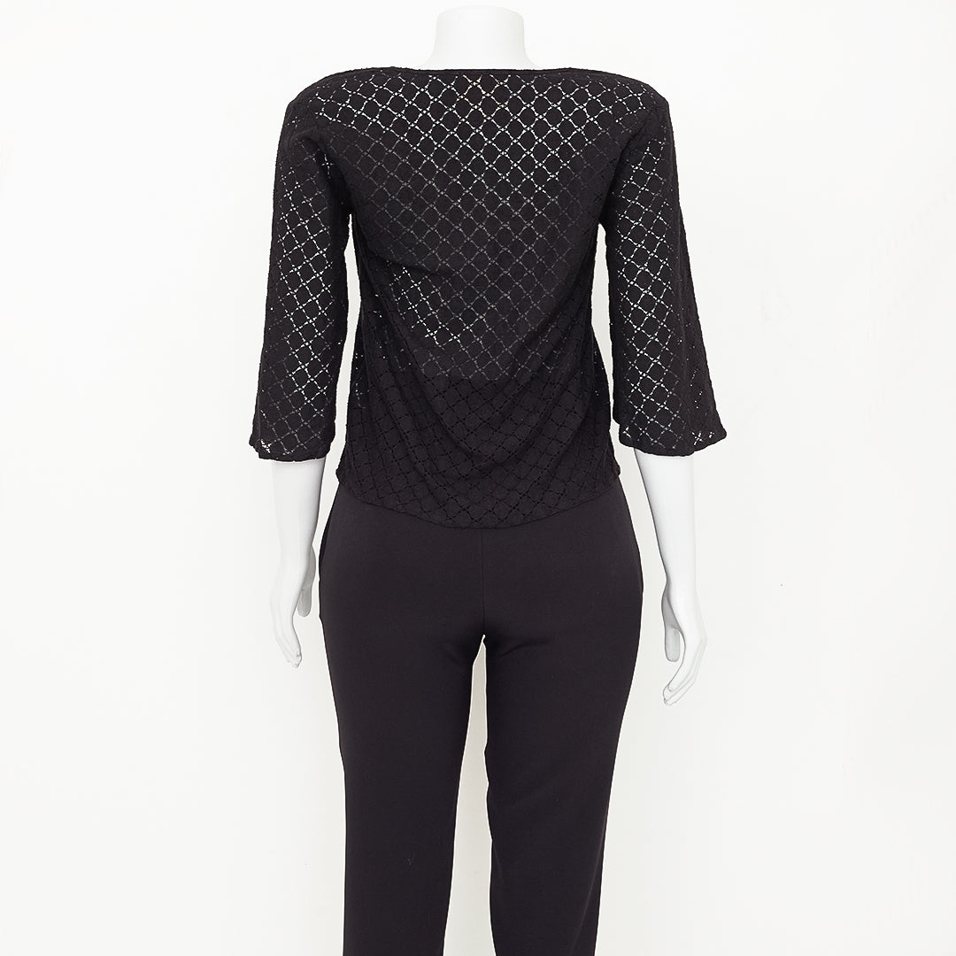 Blusa Paula Raia Preto Tam. 36