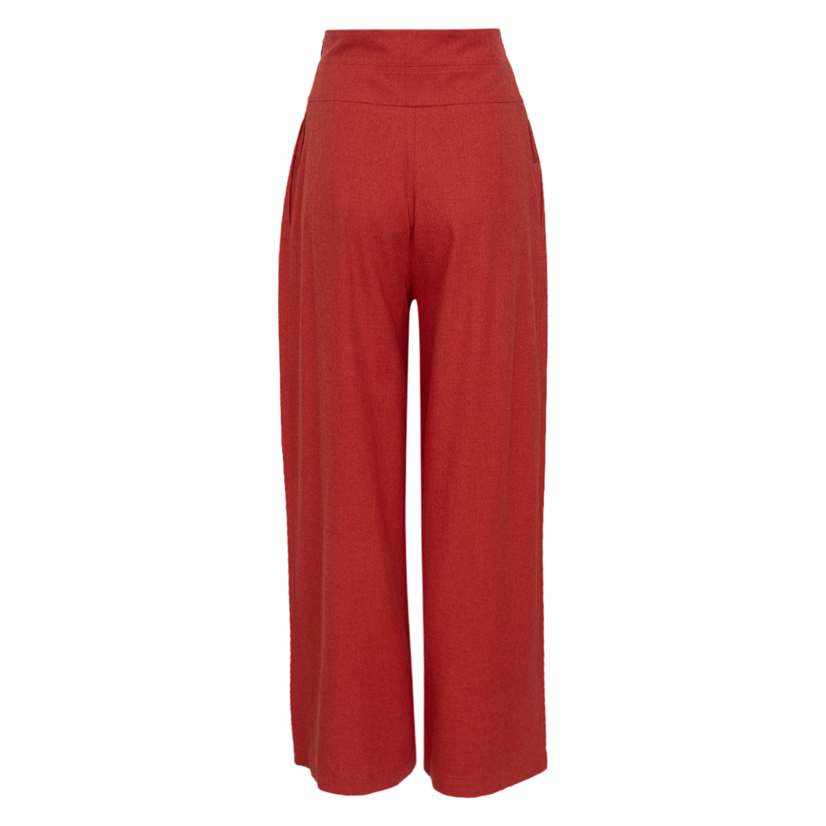 Calça Paula Raia Pantalona Coral Tam.38