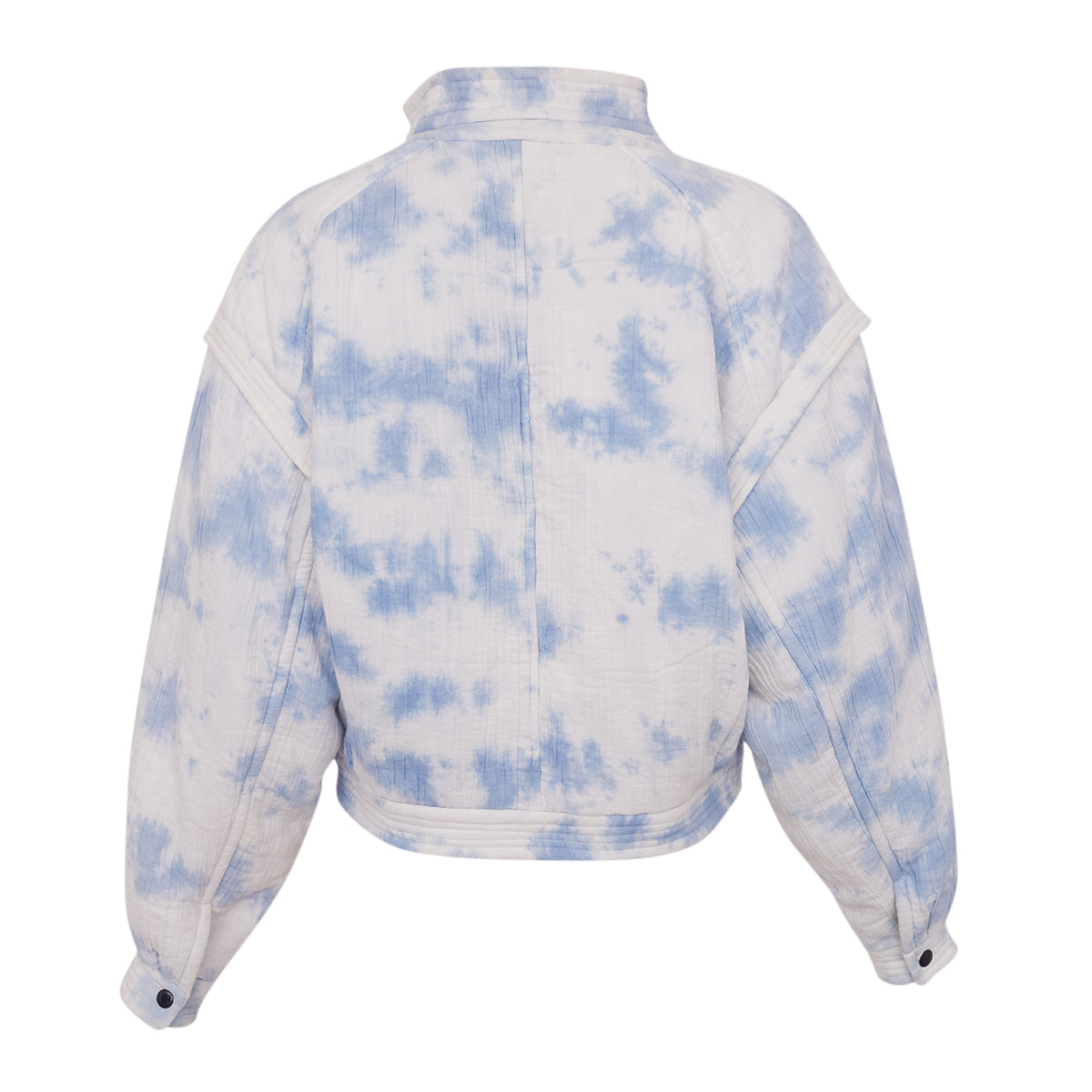 Casaco Isabel Marant Branco e Azul Tam. 34 Br