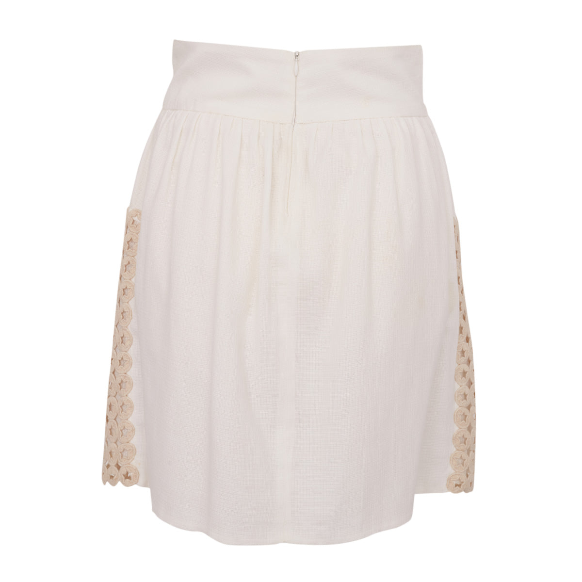 Saia Paula Raia Branca c/ Estrelas Tam. 38