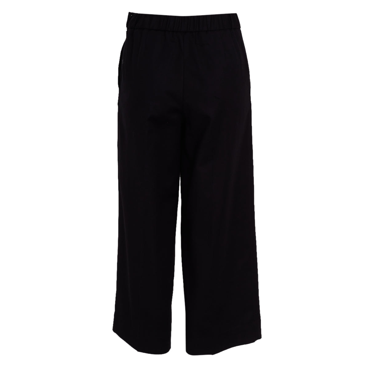 Calça Cos Preta Midi c/ Elástico Tam. 40 Br