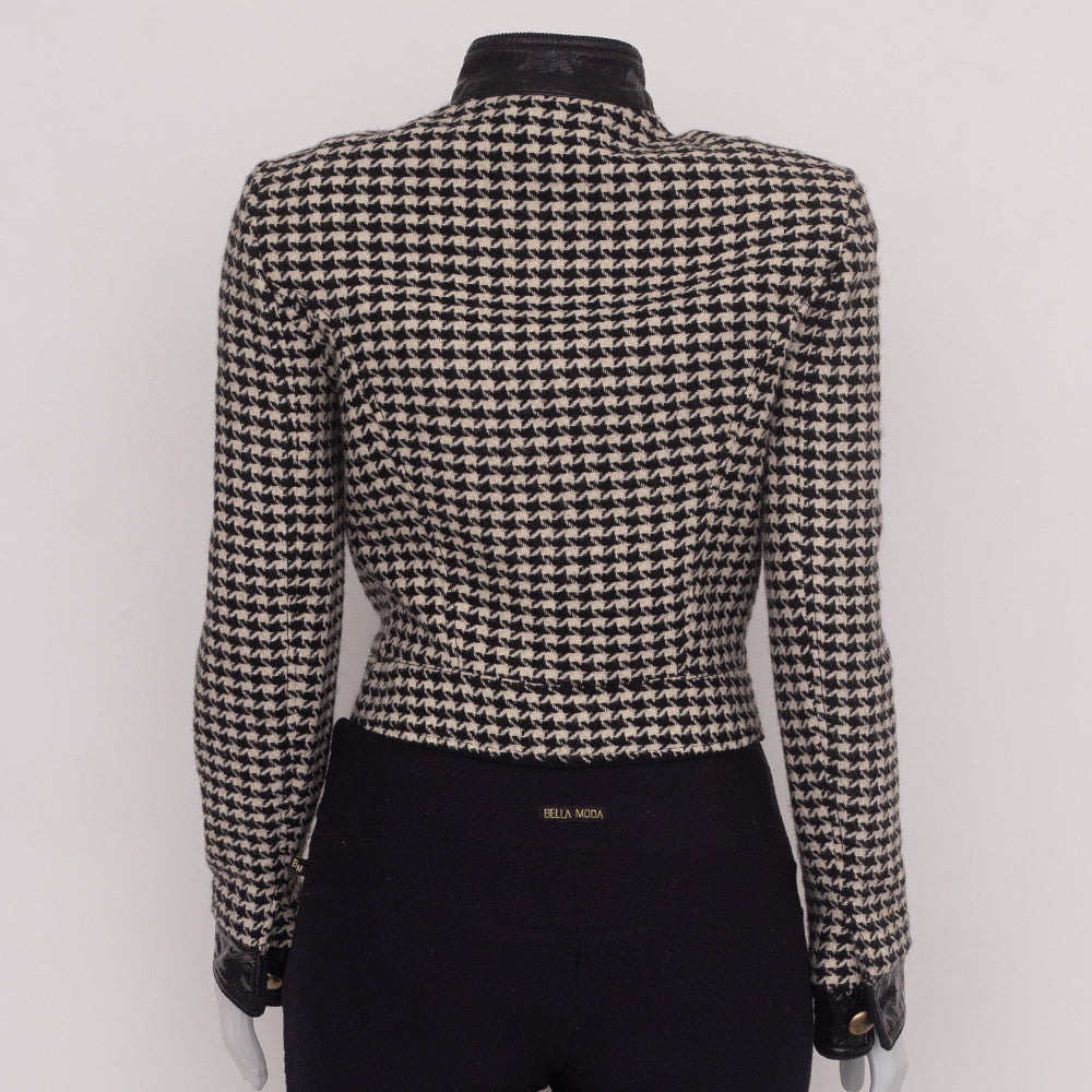 Casaco Dolce & Gabbana em Estampa Pied Poule Tam.42 It