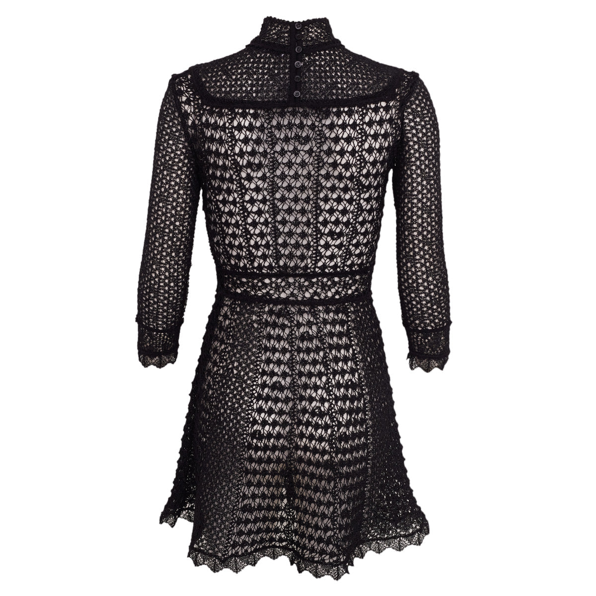 Vestido Christian Dior Vazado Tam. 34