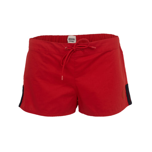 Short Hermès Boxer Vermelho Tam.36 Fr