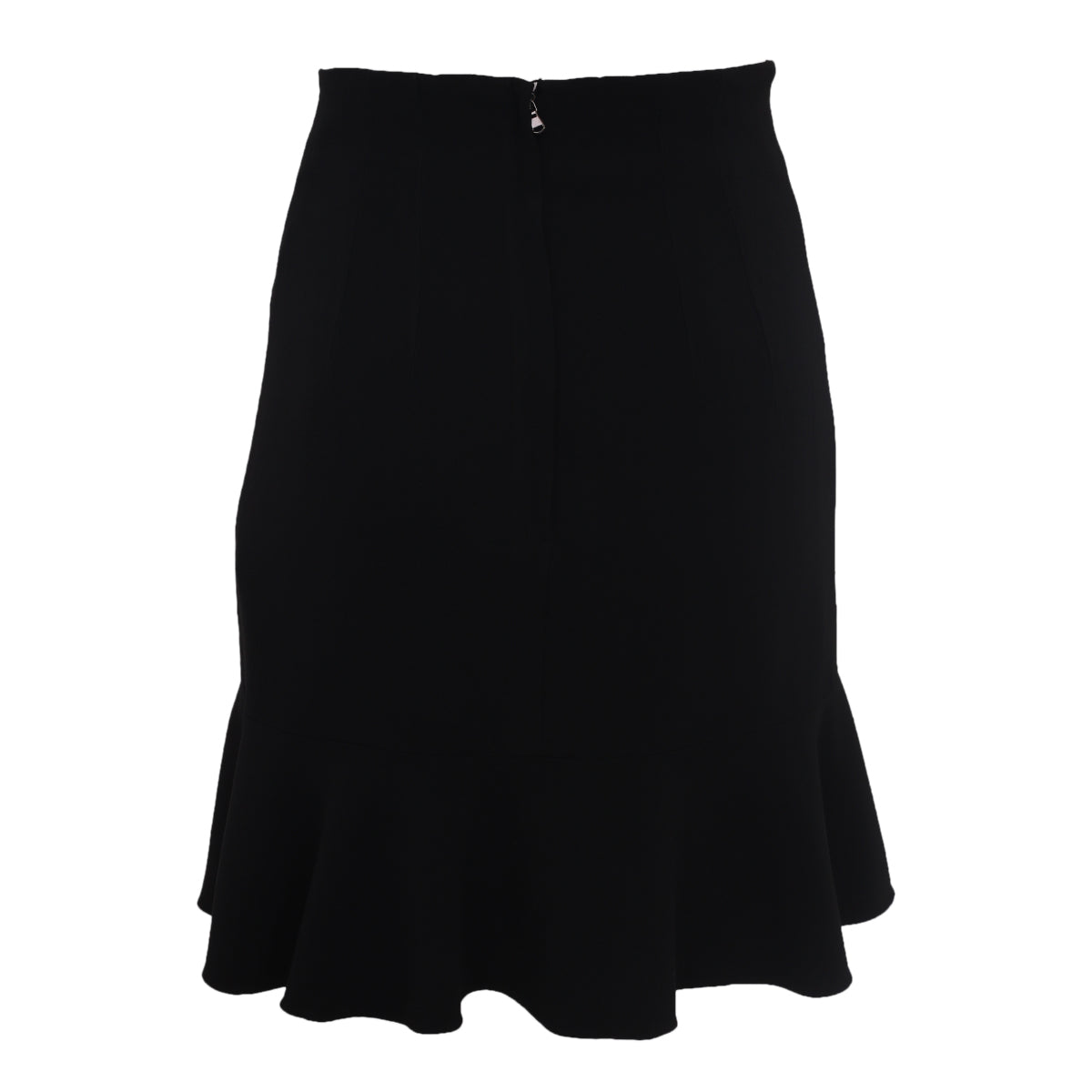 Saia Dolce & Gabbana Preta c/ Babado na Barra Tam. 38 Br