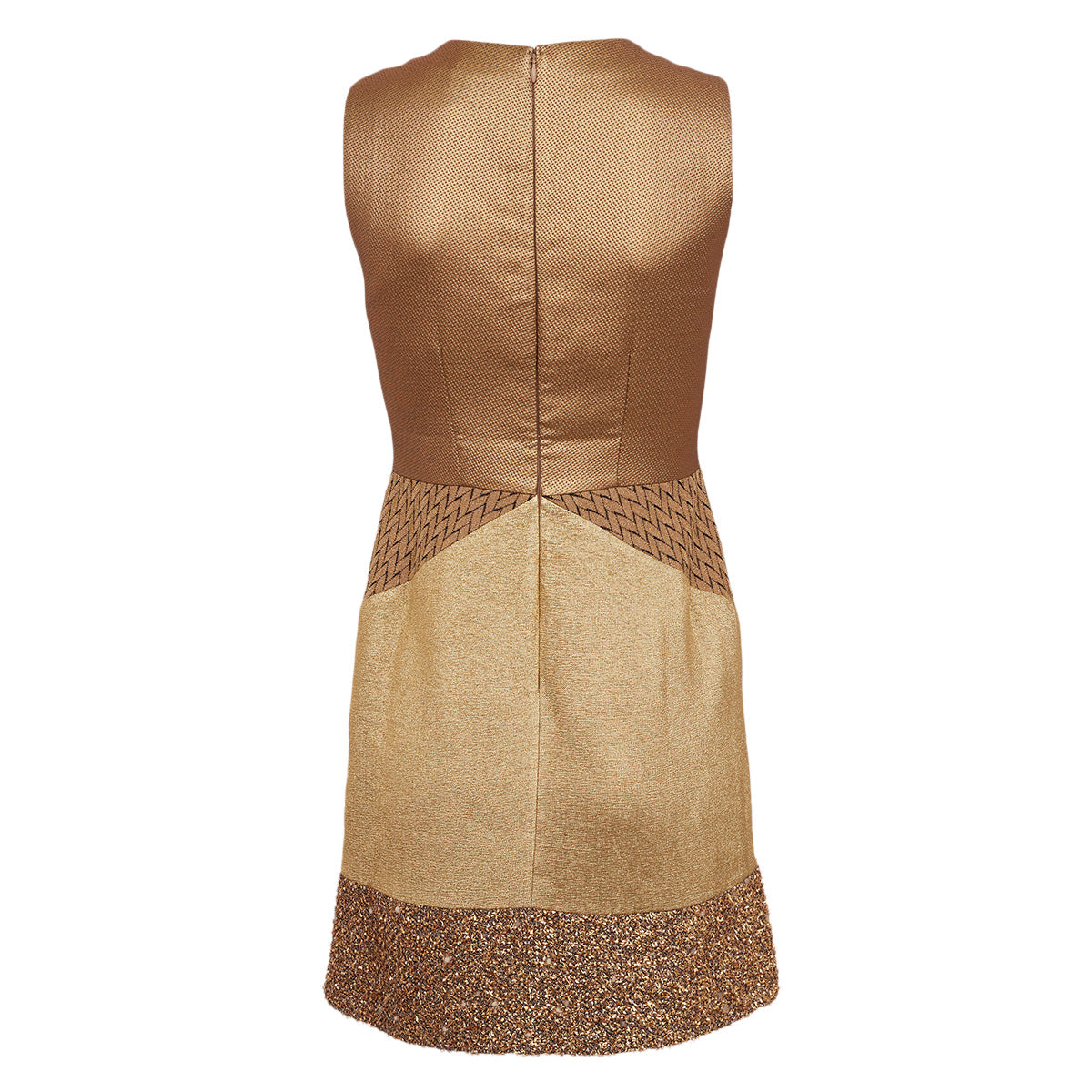 Vestido Missoni Dourado Tam. 40 Br